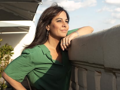 Mara Torres, en Madrid durante la presentación de su libro 'Recuérdame bailando'.