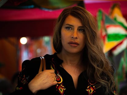 Karla Sofía Gascón, en un momento de 'Emilia Pérez'.