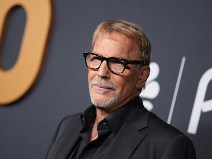 Kevin Costner, en febrero de 2025 en Nueva York.