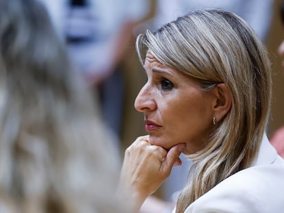 La vicepresidenta segunda y ministra de Trabajo y Economía Social, Yolanda Díaz.
