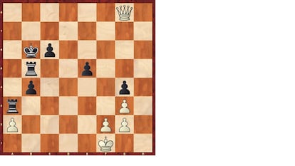 Posición tras 41 Dg8