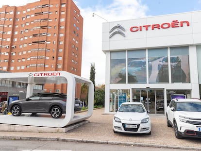 Un concesionario de la marca Citroën.