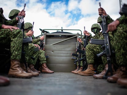 Mercenarios colombianos en México