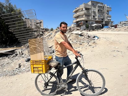 Ayman Abdel Bari, en junio.