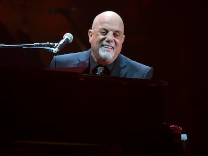 El músico Billy Joel, durante su residencia de 100 conciertos en el Madison Square Garden de Nueva York, en julio 2018.