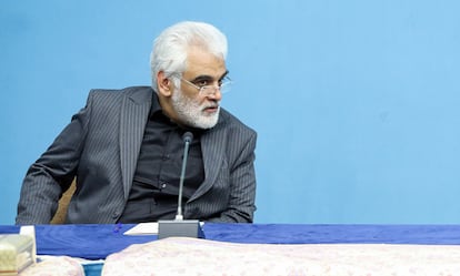 Mohammad Mehdi Tehranchi, en abril de 2023 en un acto universitario en Teherán.