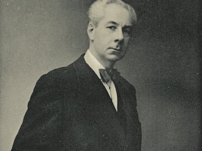 El escritor Roger Martin du Gard (Neuilly-sur-Seine, 1881-Belleme, 1958), galardonado con el premio Nobel en 1937. 