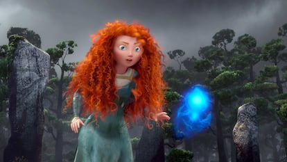 La princesa Mérida en la pelìcula 'Brave' (2012) de Walt Disney Pictures.