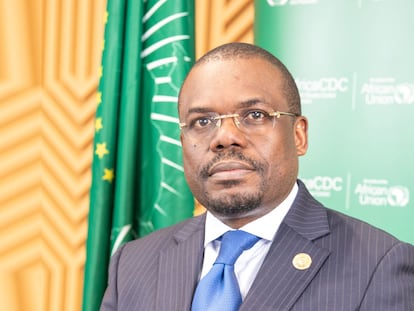 Jean Kaseya, director of the Africa CDC, in the organization's headquarters in Addis Ababa.