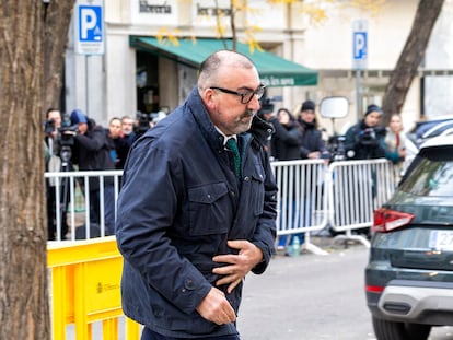 Koldo García, a su llegada al Tribunal Supremo el pasado 17 de diciembre para declarar como imputado.