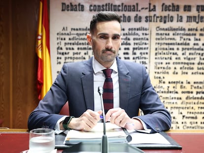 El secretario de Estado de Seguridad, Rafael Pérez, el pasado 25 de octubre en el Senado.