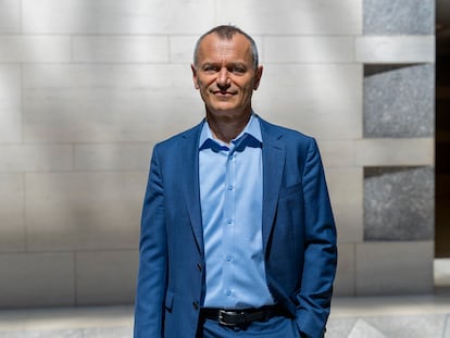 Romain Duval, esta semana en la sede del FMI.