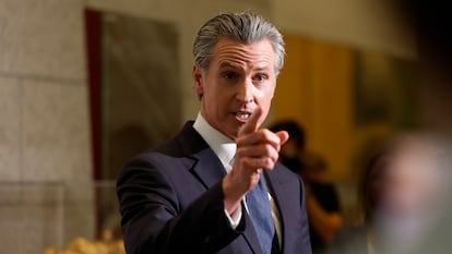 Newsom, en San Francisco, este pasado viernes. 