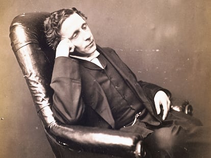 Lewis Carroll, escritor. 