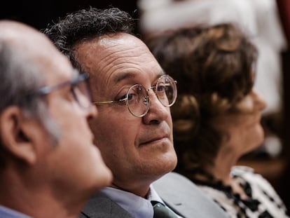 El fiscal General del Estado, Álvaro García Ortiz, este lunes en Madrid.