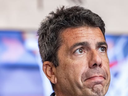 El presidente de la Generalitat, Carlos Mazón.