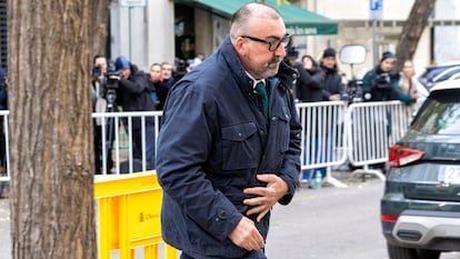 Koldo García, a su llegada al Tribunal Supremo en Madrid en diciembre de 2024. 